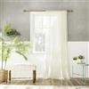Archaeo Ideal Textiles - Tenda in 100% cotone, 127 x 213 cm, colore: Crema