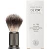 Depot No.734 Vintage Anthracite Metal Shaving Brush - pennello barba vitange antracite