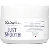 Goldwell Dualsenses Just Smooth 60Sec Treatment 200ml - maschera disciplinante capelli ribelli crespi