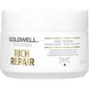 Goldwell Dualsenses Rich Repair Restoring 60Sec Treatment 200ml - maschera ristrutturante capelli danneggiati secchi