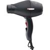 Gamma+ E-T.C. Light Premium Nero Opaco - asciugacapelli compatto/leggero con turbo compressore