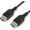 StarTech.com Cavo DisplayPort 1.4 da 1m con certificazione VESA, 8K 60Hz HBR3 HDR, Cavo per monitor Super UHD, Cavo video DP 1.4 Sottile HD 4K 120Hz, Connettore DP M/M (DP14MM1M)