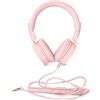 Fresh 'n Rebel Caps Headphones, Cuffie On-Ear con cavo, Richiudibili, Microfono e Comandi Smartphone/Android/iOS/Laptop/PC/MP3, Rosa Cupcake