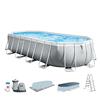 Intex 20Ft X 10Ft X 48In Prism Frame Oval Pool Set