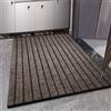 Swsen Zerbino esterno ingresso | tappeto d'ingresso interno antiscivolo e durevole, assorbe l'acqua e raccoglie la sporche; tappetino per porta lavabile in lavatrice (marrone scuro, 80 x 200 cm)
