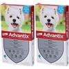 Advantix Spot-On Per Cani Oltre 4 Kg Fino A 10 2x6x1 ml Soluzione
