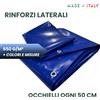 TENDAGGIMANIA TELO OCCHIELLATO TELONE COPERTURA GAZEBI IN PVC 650 GR VARI COLORI - 2x2 MT