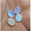 colori di gemme 18,65 Ct Pietra di Luna Arcobaleno Naturale AAA Blu Fuoco Ovale Cabochon Lott...