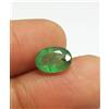 colori di gemme 1,99 Ct Smeraldo Naturale AAA Verde Zambia Terra Miniera Taglio Ovale Qualità...