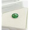 colori di gemme 0,50 Ct Naturale AAA Verde Zambia Smeraldo Taglio Ovale Gemme Sciolte Non Tra...