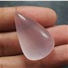 colourogems 63,10 Ct Natural Beautiful Rose Quartz Pear Cab AAA Quality Loose Gems 34,6x21,7