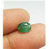 colori di gemme 1,31 Ct Naturale Taglio Ovale Top Verde Zambia Smeraldo AAA Qualità Terra Est...