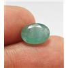 colori di gemme Smeraldo Zambia 2,40 Ct Naturale Fine Verde Taglio Ovale Buona Qualità NON Tr...