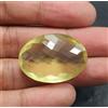 colori di gemme 53,65 ct quarzo limone naturale qualità AAA pietra preziosa ovale taglio a sc...