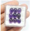 colori di gemme Lotto cabochon ovale ametista viola ricca naturale 9 pezzi gemme sfuse qualit...
