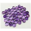 colori di gemme Lotto cabochon rotondi ametista naturale da 3x3 a 6x6 mm gemme brillanti di q...