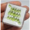 colori di gemme Lotto 17 pezzi pietre preziose sfuse di qualità AAA cabochon peridoto verde n...
