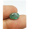 colori di gemme 2,16 Ct Naturale Zambiano Miniera Lustro Verde Smeraldo Taglio Ovale Qualità ...