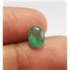 colori di gemme 1,58 Ct Smeraldo Zambiano Naturale Taglio Ovale Qualità AAA Gemma Smeraldo Sc...