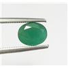 colori di gemme 2,10 Ct Natural Good Green Taglio Ovale Terra Zambia Estratta Smeraldo Qualit...