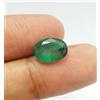colori di gemme 2,66 Ct Smeraldo Zambia Verde Naturale AAA Taglio Ovale Gemme Sciolte Non Tra...