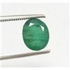 colori di gemme Smeraldo Zambiano Verde Profondo Taglio Ovale Naturale 3,60 Ct Buona Qualità ...