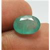 colori di gemme Smeraldo Zambia verde fine taglio ovale naturale 2,95 ct gemme di alta qualit...