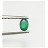 colori di gemme 0,58 Ct Smeraldo Naturale Bel Verde Taglio Ovale Qualità AAA Zambia Non Tratt...