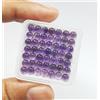colori di gemme Lotto 50 pezzi ametista viola cabochon rotondo naturale qualità AAA pietre pr...