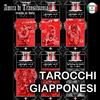 tarocchi giapponesi stampe vintage mazzo carte gioco fumetti foto ninja samurai