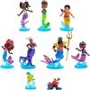 Disney Store Official Set da Gioco Deluxe Ariel Disney Junior, 9 pz., 10 cm, Set