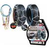 CARALL Catene Da Neve 205/70R14 225/60R14, 180/80R15,185/80R15,195/70R15,195/75R15,205/60R15,205/65R15,215/60R15,225/55R15,175/80R16,175/75R16