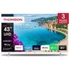 Thomson 43UA5S13W Smart TV 43 Pollici 4K Ultra HD Display LED Sistema Android TV