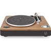 House of Marley Stir It Up Giradischi Bluetooth Wireless Corpo in bambù...