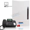 Gifran Kit Centralino telefonico analogico 3/8 + 5 telefoni Gigaset nero centralini PC