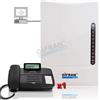 Gifran Kit Centralino telefonico analogico 3/8 + 1 telefono Gigaset nero centralini PC