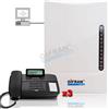 Gifran Kit Centralino telefonico analogico 3/8 + 3 telefoni Gigaset nero centralini PC
