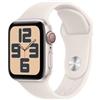 no name APPLE WATCH SE GPS + CELLULAR 4G 40mm CASSA ALLUMINIO STARLIGHT CINTURINO SPORT