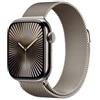 Apple Watch 10 42mm GPS + Cellular Cassa in titanio naturale con Loop in maglia
