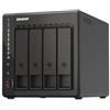 QNAP TS-453E NAS CHASSIS TOWER INTEL CELERON J6412 2.6GHz RAM 8GB-4 BAY HDD/SSD
