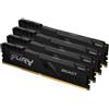 Kingston Technology FURY 128GB 3200MT/s DDR4 CL16 DIMM (Kit da 4) Beast Black