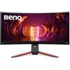 BENQ Monitor 34'' LED VA Curvo Gaming EX3410R 3440x1440 Ultra WQHD Tempo di Risp