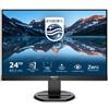 PHILIPS 240B9/00 24" LED WUXGA 75Hz 1000:1 4 ms BLACK TEXTURE HDMI, DVI-D, VGA,