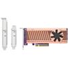 QNAP QM2-2P-384A SCHEDA ESPANSIONE SSD AGGIUNGE DUE SSD M.2 NVME AL NAS CON UNA
