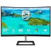 PHILIPS E LINE 328E1CA/00 31.5" 4K ULTRA HD CURVO MONITOR PC