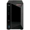 Asustor nas Asustor per 2 Hdd-ssd 3.5'-2,5'sata3 6gb-s no hd qc 1.7ghz-2gb ddr4