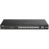 D-LINK DGS-1100-26MPV2 SWITCH 26 PORTE GIGABIT GESTITO L2 24 x 10/100/1000 (PoE+