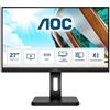 AOC U27P2CA PRO LINE 27" LED IPS ULTRA HD 4K 4MS 60HZ LOW BLUE LIGHT HDMI DISPLA