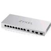 ZYXEL XGS1010-12-ZZ0102F SWITCH DI RETE NON GESTITO 8 PORTE LAN RJ-45 FULL DUPLE