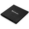 VERBATIM MASTERIZZATORE ESTERNO BLU-RAY SLIMLINE RW USB 3.0 NERO